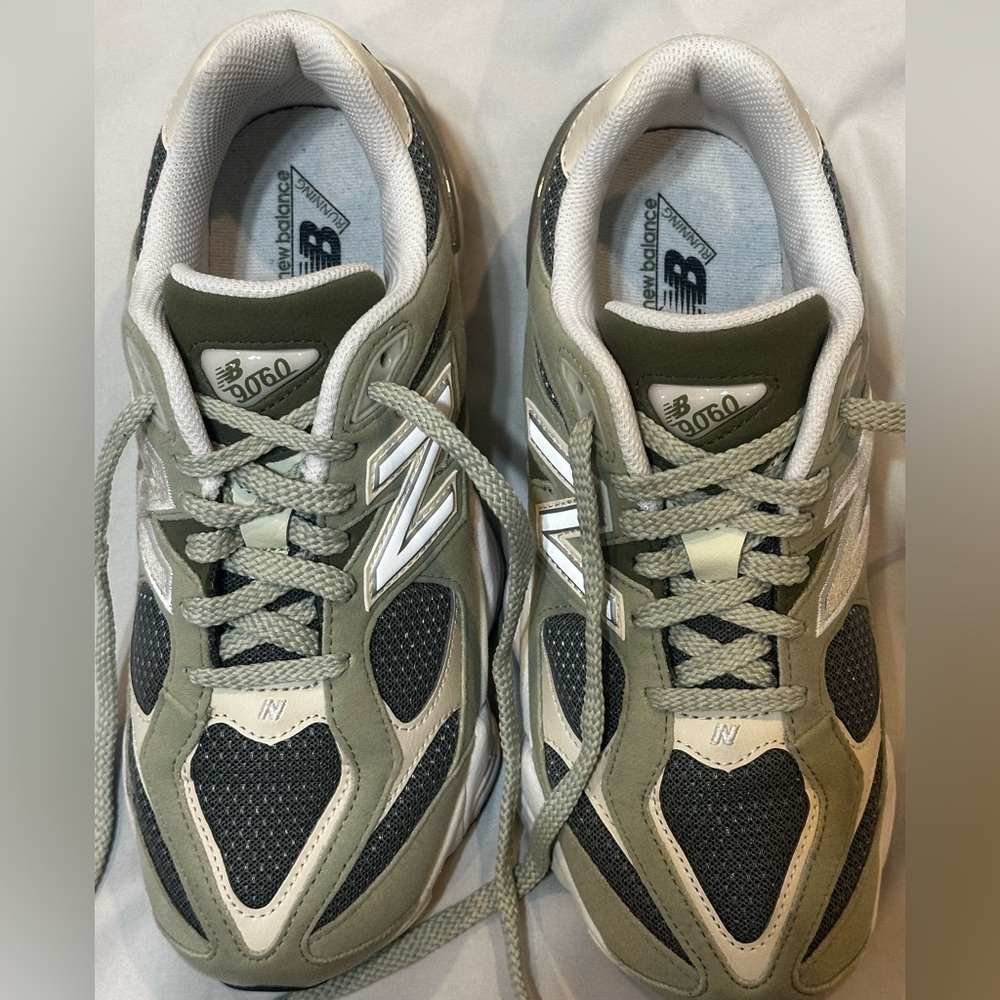 New Balance 9060 Athletic Shoe - Garter Snake / White Unisex - Picture 8 of 10
